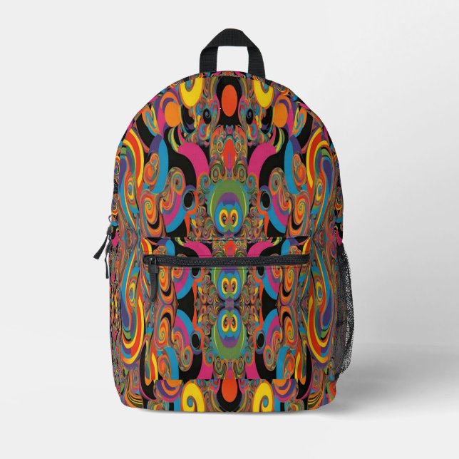 Pop Colors Print Cut Sew Bag (Front)