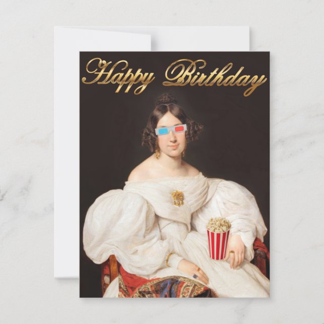 Pop Corn Diva Happy Birthday (Front)