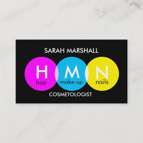 Pop Cosmetologist Business Card