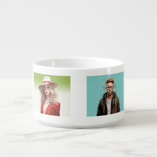 Pop Culture Signable Personalized Custom Soup Bowl (Center)