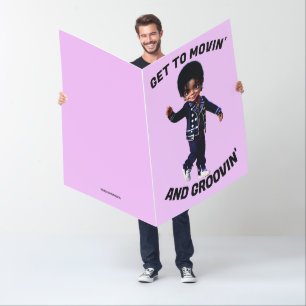 POP DANCE 1980s BIRTHDAY BIGGEST GIANT CARD