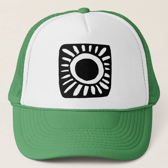 Pop dersign trucker hat (Front)