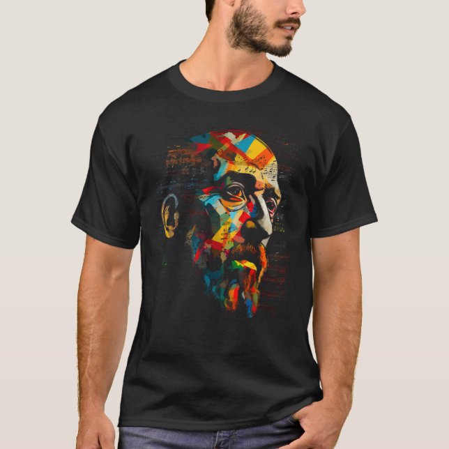 Pop Erik Satie Music T-Shirt (Front)