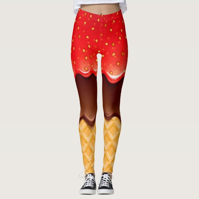 Pop Fashion Don't Lick Leggings (Front)