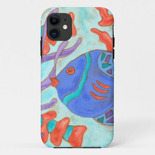 Pop Fish Case-Mate iPhone Case (Back)