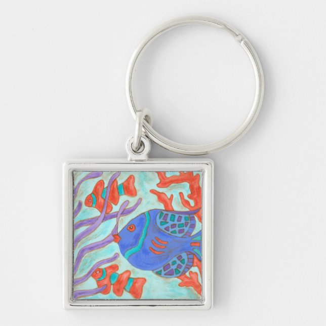 Pop Fish Keychain (Front)