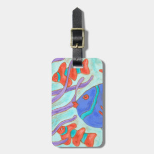 Pop Fish Luggage Tag