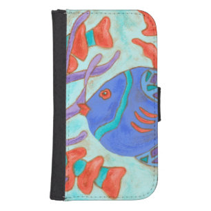 Pop Fish Galaxy S4 Wallet Case