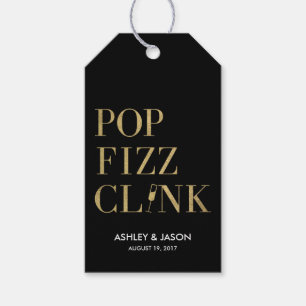 Pop Fizz Clink Favor Tags