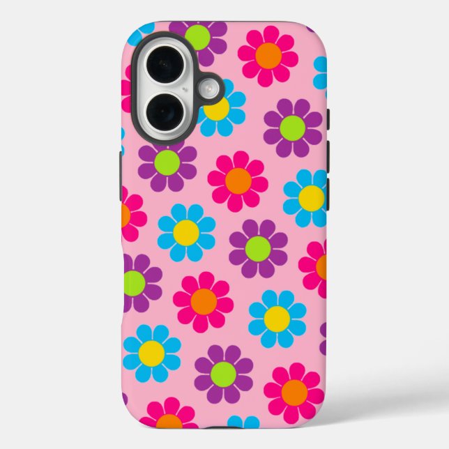Pop Flower Power Case-Mate iPhone Case (Back)