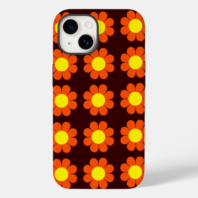 Pop Flower Power Case-Mate iPhone Case (Back)