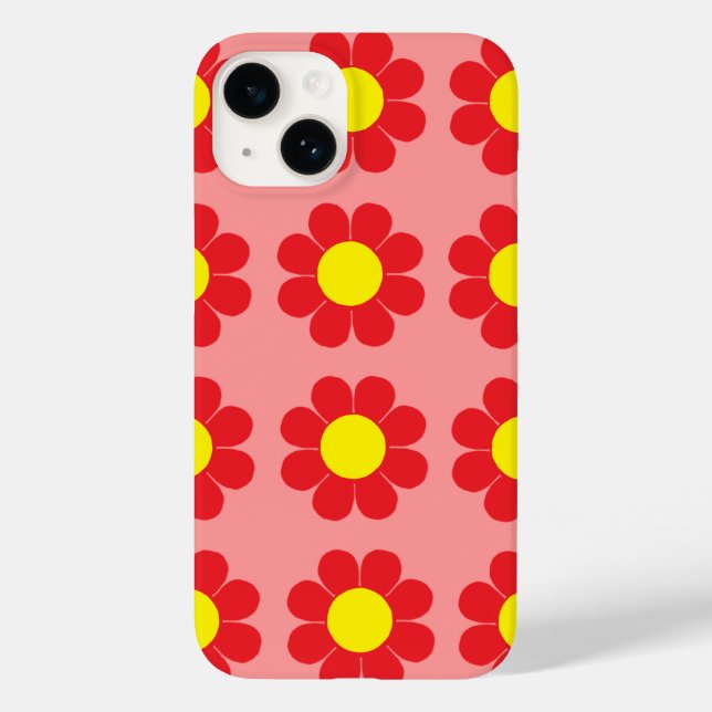 Pop Flower Power Case-Mate iPhone Case (Back)