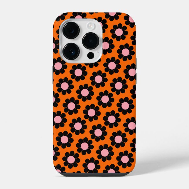 Pop Flower Power Iphone Case (Back)