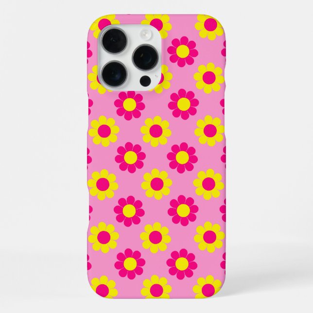 Pop Flower Power  iPhone Case (Back)