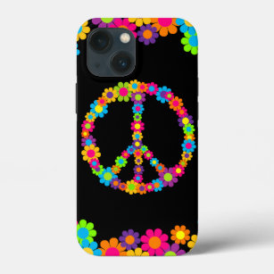 Pop Flower Power Peace iPhone 13 Mini Case