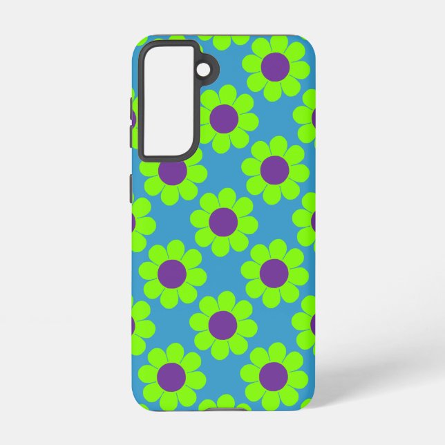 Pop Flower Power  Samsung Galaxy Case (Back)