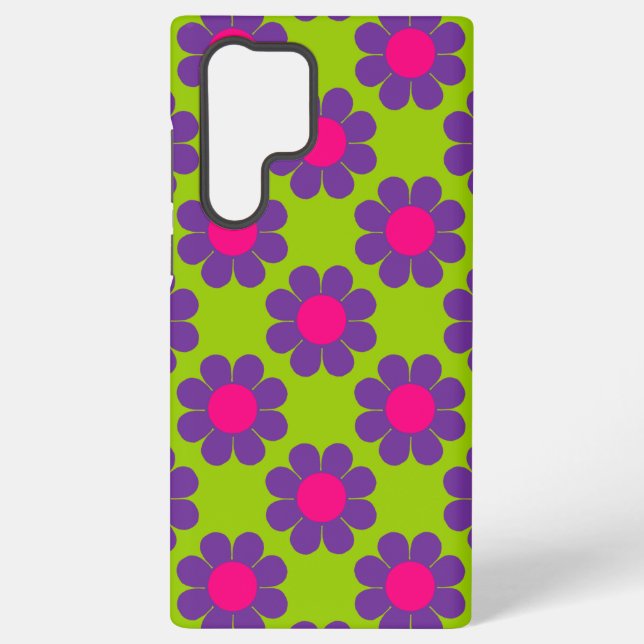 Pop Flower Power Samsung Galaxy Case (Back)