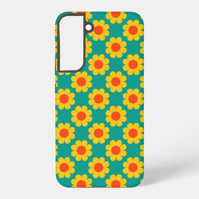 Pop Flower Power  Samsung Galaxy Case (Back)