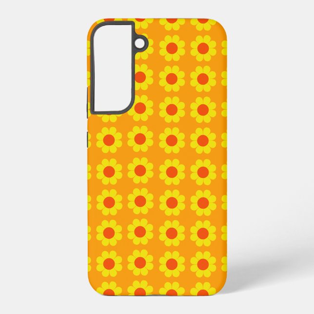 Pop Flower Power Samsung Galaxy Case (Back)