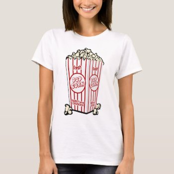 Pop Fresh Corn T-shirt by Clip_arts at Zazzle