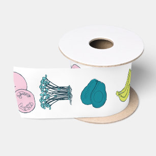 Pop Fruits and Vegetables Ribbon