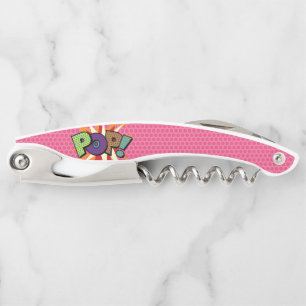 POP Fun Retro Comic Book Pop Art Waiter's Corkscrew