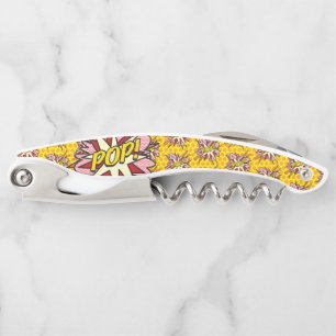 POP Fun Retro Comic Book Pop Art Waiter's Corkscrew