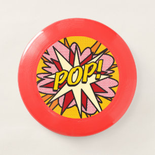 POP Fun Retro Comic Book Pop Art Wham-O Frisbee