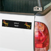pop gecko bumper sticker (On Truck)
