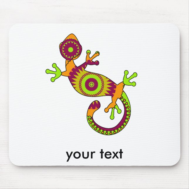 pop gecko mouse pad (Front)