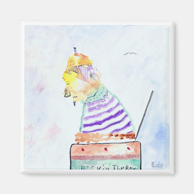 Pop Goes My Future Magnet (Front)