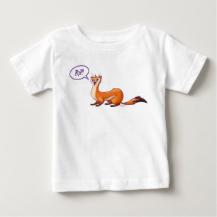 POP GOES THE WEASEL by Jeff Willis Art Baby T-Shirt