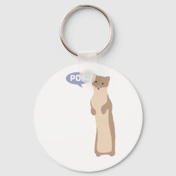 Pop Goes The Weasel Keychain by Brouhaha_Bazaar at Zazzle