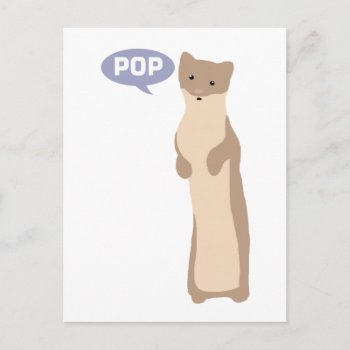 Pop Goes The Weasel Postcard by Brouhaha_Bazaar at Zazzle