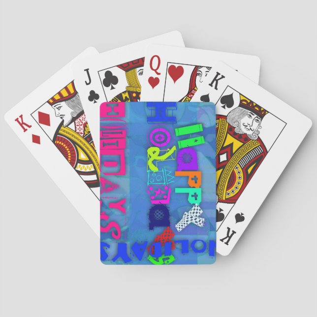 Pop Happy Holidays 2018 2019 Playing Cards (Back)