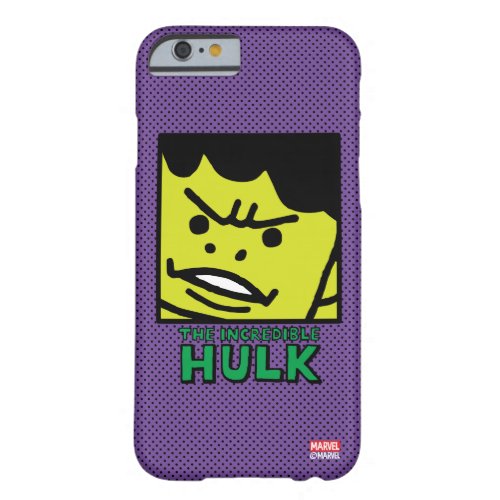 Pop Hulk Block with Logo Barely There iPhone 6 Case