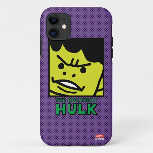 Pop Hulk Block with Logo iPhone 11 Case