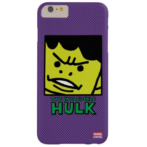 Pop Hulk Block with Logo Barely There iPhone 6 Plus Case