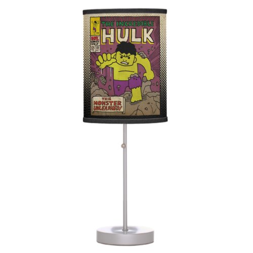 Pop Hulk Comic Cover 105 Table Lamp