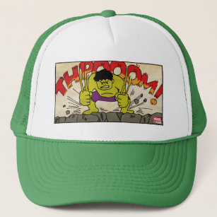 Pop Hulk Comic Strip Trucker Hat