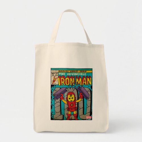 Pop Iron Man Comic Cover 100 Tote Bag