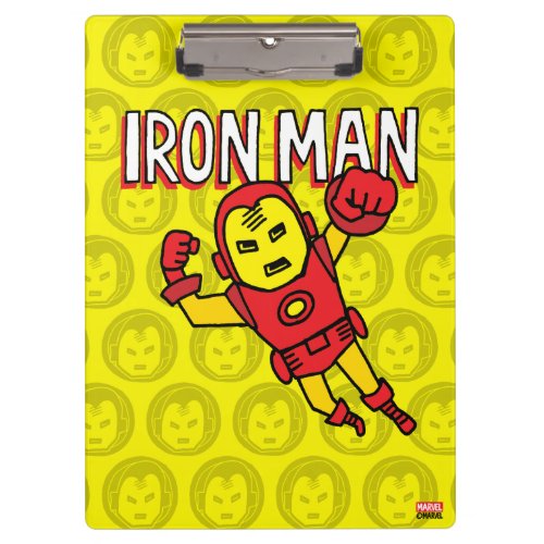 Pop Iron Man with Logo Clipboard