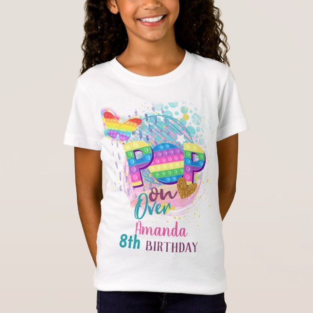 Pop It Bubble Fidget  T-Shirt (Front)