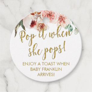 POP IT CHAMPAGNE FAVOR TAGS