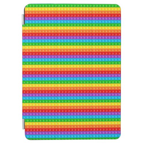 Pop it Colorful Rainbow _ Popping Bubbles iPad Air Cover