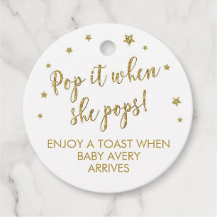 POP IT TAGS, GENDER NEUTRAL WINE FAVOR TAGS