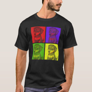 Pop Miniature Pinscher Dog  Cute Pet Min Pinscher T-Shirt