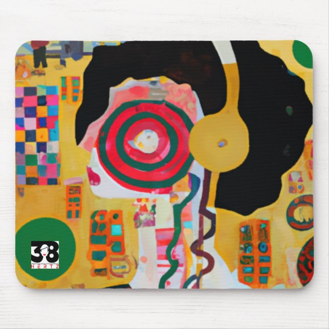 Pop Music Mouse Pad (Front)