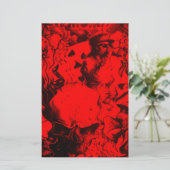 Pop Musician Portraits in Vibrant Red Colors Art  (Standing Front)