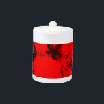 Pop Musician Portraits in Vibrant Red Colors Art Teapot<br><div class="desc">Pop Musician Portraits in Vibrant Red Colors Art Print Ignite Your Space with Our “Pop Musician Portraits” Introducing our striking “Pop Musician Portraits in Vibrant Red Colors” art print, a bold and captivating piece that celebrates the essence of pop culture. This artwork features dynamic illustrations of pop musicians illuminated in...</div>